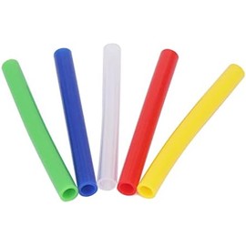 Mordedor para Bebé, Tubo de Dentición de Silicona Sin BPA 5 Uds. Juguete Hervible y Congelable para Alivio de Encías Recién Nacido
