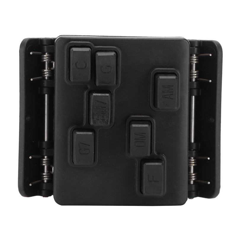 Chord Trainer Guitar Ukulele Button Auxiliary Playing Tool Clipon Stringed