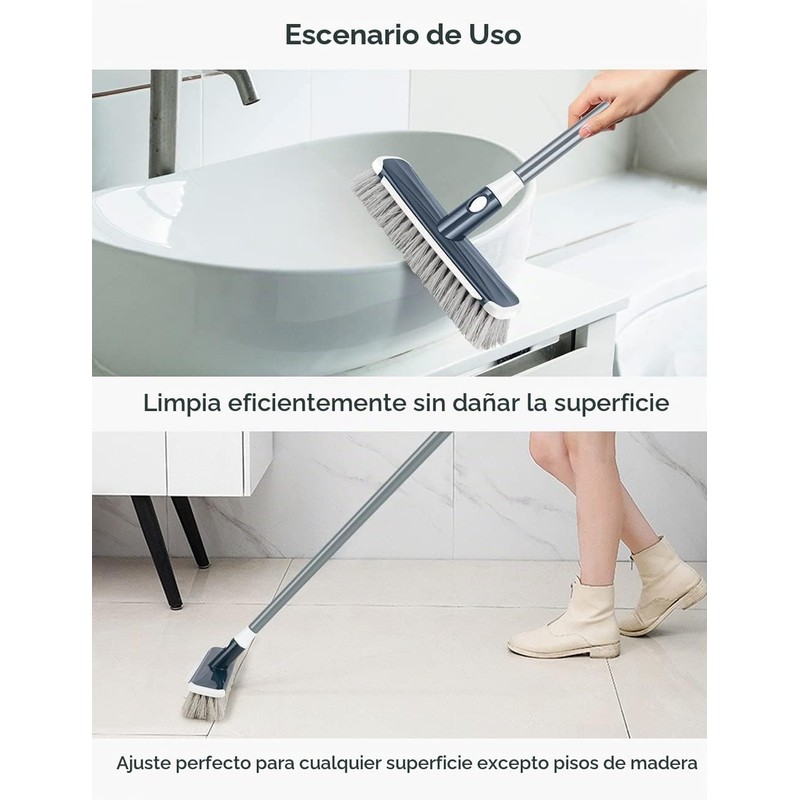 ILAVCOOL Scrub Brush-002 Cepillo para Limpieza de Pisos 2 en