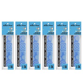 Alien Pros Tennis Racket Grip Tape (6 Grips) - Tack Moisture Feel Tennis Grip - Tennis Overgrip Tape, Tennis Racquet - Wrap Around Your Racket for High Performance (6 Grips)