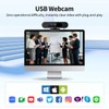 4K Webcam for PC, 8MP USB Webcam with Dual Noise-reducing