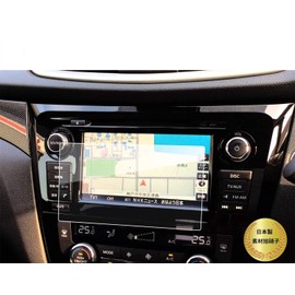 [RUIYA] Nissan 7-inch MJ321D-W/MJ321D-A/MJ121D-A/MJ121D-W/MJ121D-A Navigation Protective Film, 9H, Scratch Prevention, Easy Installation, Custom Parts, Car Navigation Protective Glass Film, LCD
