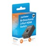 Manhattan Products 4K BI-Directional 2-Port HDMI Splitter/Switch, 4K@30Hz, Manual Selection,