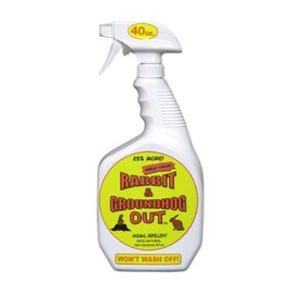 Rabbit & Groundhog Repellent: Rabbit Out 40oz Ready-to-Use