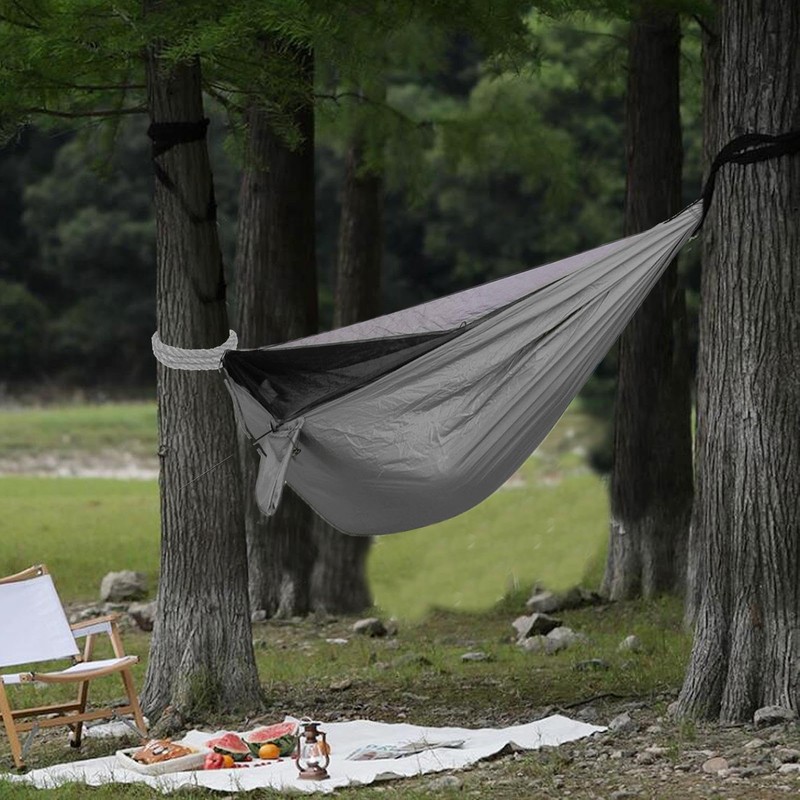 Hammock with Fly Net | Breathable Travel Hammock Strong Load-Bearing