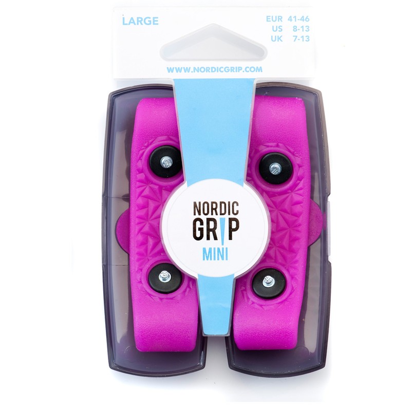 Master and Groomsman Nordic Grip Mini Ice Grippers - Black,