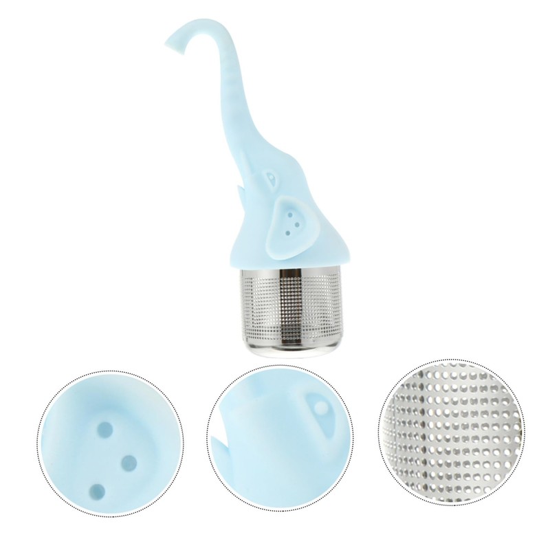 GRIRIW 1pc Lovely Elephant Stainless Steel Tea Infuser for Loose