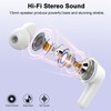 Bluetooth Headphones, Wireless Bluetooth 5.4, In-Ear Headphones with ENC Noise