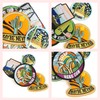 RELKLYU 5 pieces iron-on stickers, creative children's fabric stains, DIY