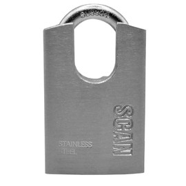 SCAN SCAPLS40 Shrouded Padlock, Steel, 40mm