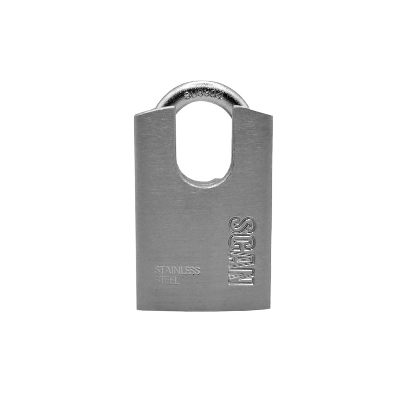 SCAN SCAPLS40 Shrouded Padlock, Steel, 40mm