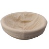 Round Bread Proofing Basket with Liner Cloth Dough Rising Rattan