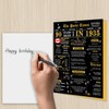 90th Birthday Cards, 90th Black Gold Birthday Decorations, Best 90