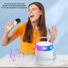 Wireless Karaoke Speakers RGB Light Bluetooth5.3 Speaker with 2 Wireless