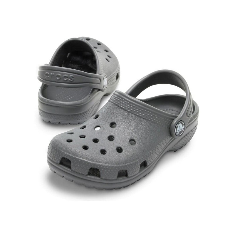 Crocs Crocs Kids' Classic Clog , Slate Grey/Slate Grey, 1