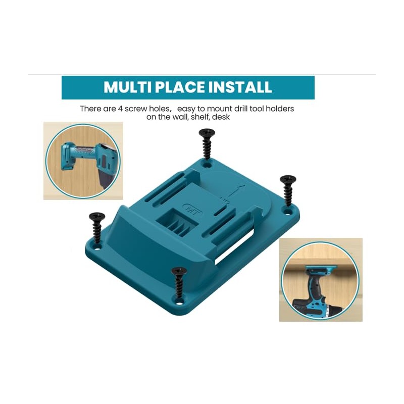 ELAIRUA Drill Tool Wall Mounted Base Hanger Compatible Motorized Stand