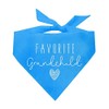 Favorite Grandchild Dog Bandana (Turquoise, OS 1119)