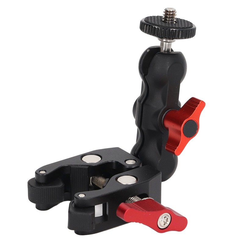 Camera Super Clamp Ball Head Crab Claw Clip Universal Monitor