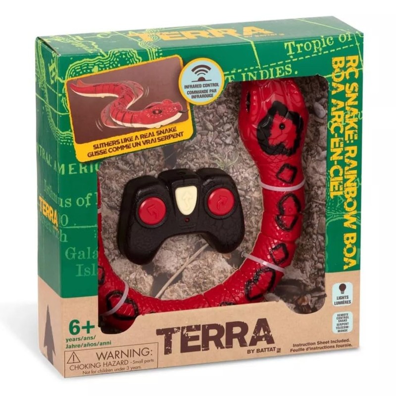 TERRA by Battat - Arc-en-ciel Boa - Giocattolo con telecomando