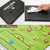 VolksRose Soccer Coaching Board, Soccer Tactics Board with Magnets and