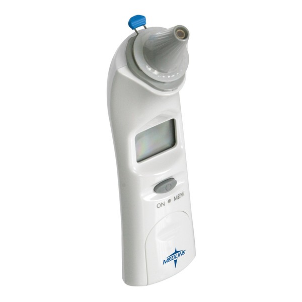 Medline Ear Thermometer with Quick Probe Cover Release