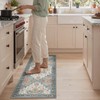 GENIMO Kitchen Rugs Set of 2, Washable Non Slip Cushioned