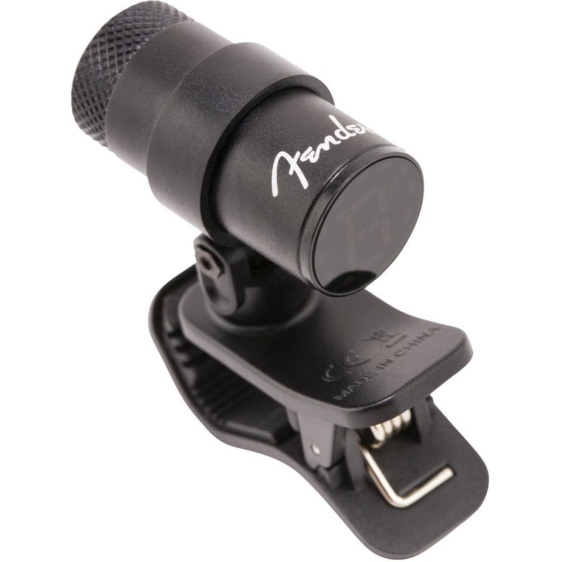 Fender "Bullet" Chromatic Clip-On Tuner For Guitar and Bass Guitar,