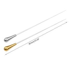 LIANXUE Multipurpose Musical Conductors Batons Metal Conducting Batons Wand Replacement Orchestra Conducting Stick Durable Metal