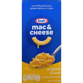 Kraft Original Mac & Cheese Macaroni Dinner Mix 7.25 Oz Box