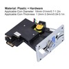 Snufeve CPU Coin Selector, Practical Coin Acceptor Durable Plastic +