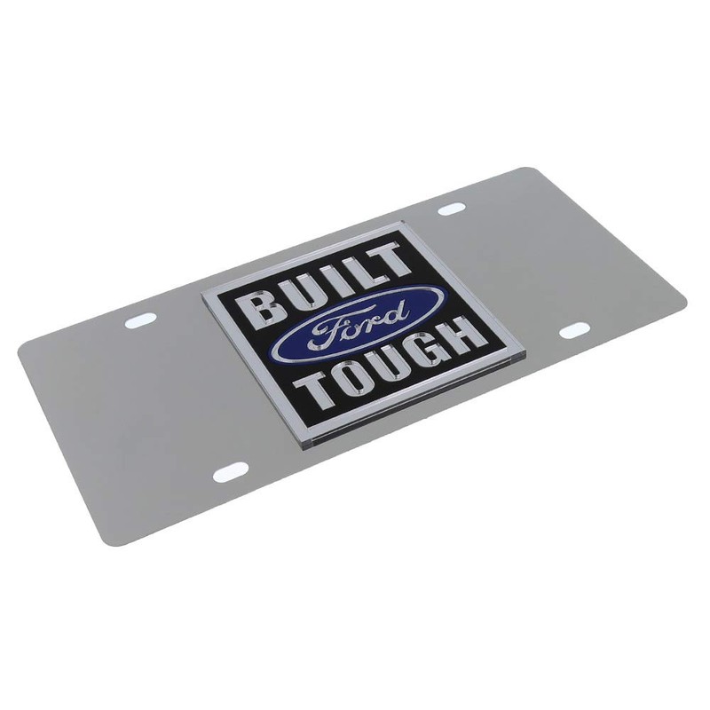Eurosport Daytona- Compatible with -, Stainless Steel License Plate- Built
