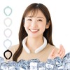 【保冷時間延長→12時間保冷】アイスネックリング 28度で自然凍結 pcm 軽量 2層チューブ クールネック 暑さ対策グッズ 冷感リング ネッククーラー ひんやりリング