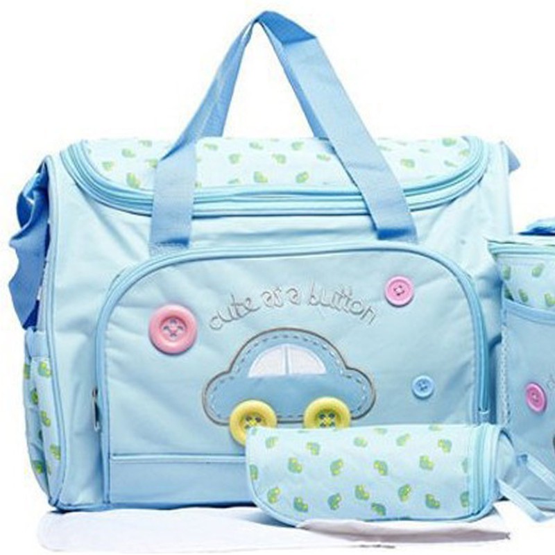 4pcs Multifunction Mommy Storage Bag Large Capacity Different Pockets Baby