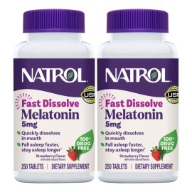 Natrol Extra Strength Melatonina 5mg Pack 250 Tabletas