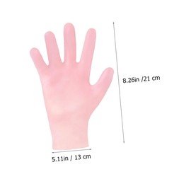 minkissy Moisturizing Gloves Dry Skin Gloves Cracked Hands Exfoliating for Smoothness Comfortable Fit Enhance Lotion Absorption