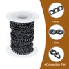 sourcing map 16.4Feet Aluminum Link Chain, Link Cable Chain Oval