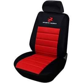 Woltu ES07 Seat Covers Car Single Seat Cover Front Protective Covers Seat Cover for Cars, Vans, Minibuses without Side Airbags, Complete Set