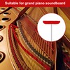 4pcs Grand Piano Soundboard Cleaning Tools, Big & Small Brush