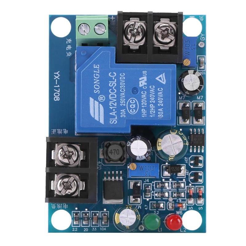 30A Automatic Battery Charger Charging Controller Module 12-48V Excessive Board