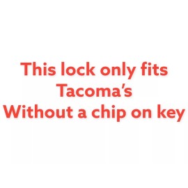 PSC 2005-2017 TACOMA IGNITION LOCK CYLINDER SWITCH W/O CHIP 2 KEYS NEW 69057-04020