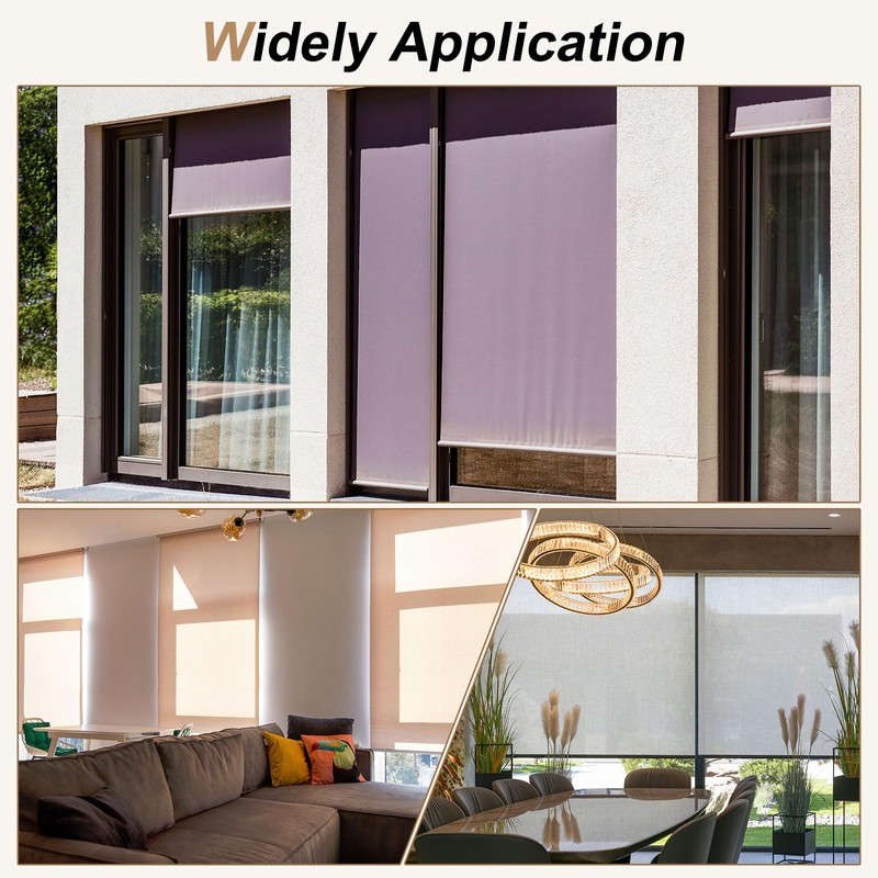 sourcing map 10Pcs Roller Shades End Cap Cover, Sun Shades