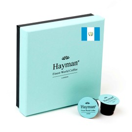 Hayman, 100% Guatemala Finca La Hermosa Specialty Coffee, Medium Roast, 20 Coffee Pods | Espresso Capsules Compatible With Nespresso Original Line Machines
