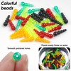 Stacked Fishing Beads, 200pcs Fishing Beads Lures Making Supplies Tackle