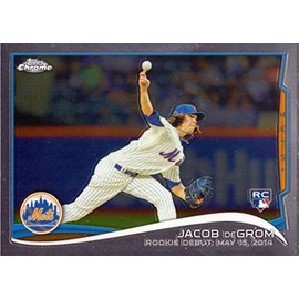 2014 Topps Chrome Update Mega Box #MB-54 Jacob deGrom Rookie Debut Baseball Card