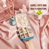 6 Pcs Travel Jewelry Case Jewelry Travel Organizer Small Jewelry