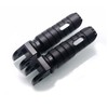 MZS Motorcycle Foot Pegs, Adjustable Front Footpegs Rider Rest Pedal