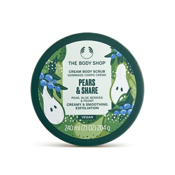 The Body Shop [Official] Body Scrub PE 240ml (Scent: Pair)
