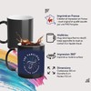 Thermoreagierende Tasse Magische Tasse – Frohe Weihnachten Winter Geschenk Weihnachtsmann