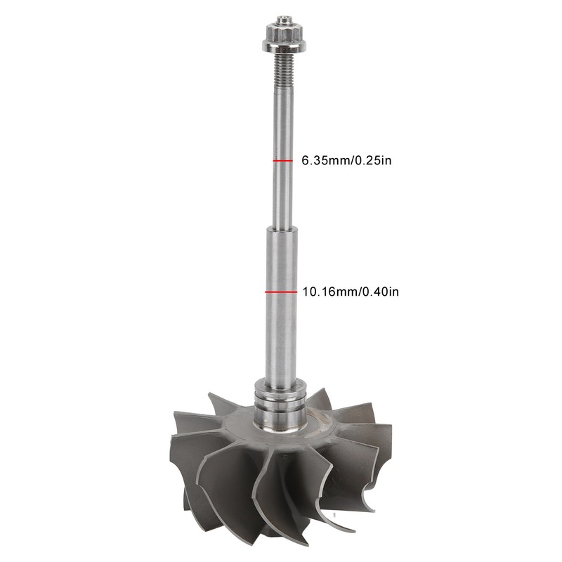 Compressor Turbo Turbine Wheel 11 Blades Metal H1C WH1C Fit