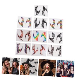 minkissy 10 Pair Eye Shadow Sticker Fashion Eye Makeup Decor for Festival Carnival Random Style